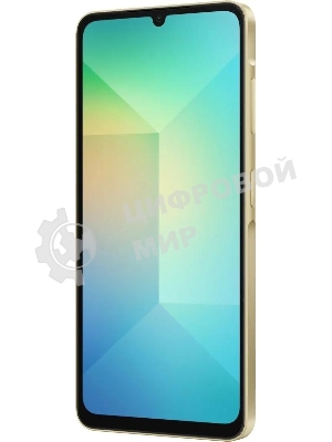 Смартфон Samsung Galaxy A06 SM-A065F 4/128Gb золотистый