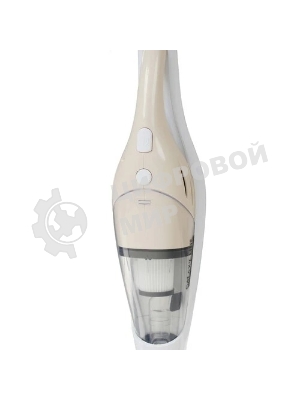 Пылесос вертикальный Galaxy GL 6225 белый, питание от сети, 150 Вт, уборка сухая, пылесборник 0.8 л