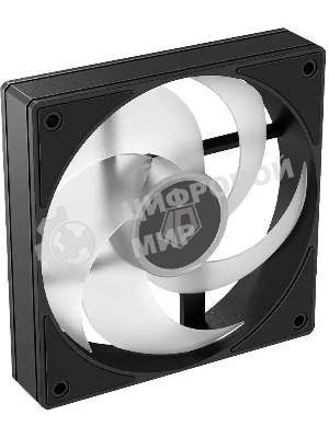Вентилятор для корпуса ID-COOLING AS-120-ARGb-K черный 120мм 2000rpm 27.2db 4-pin