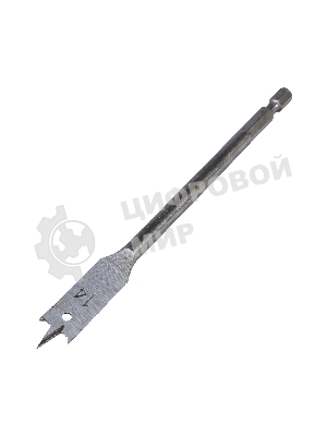 Сверло PATRIOT по дереву перовое 14 мм х 150 мм, 1 шт в блистере