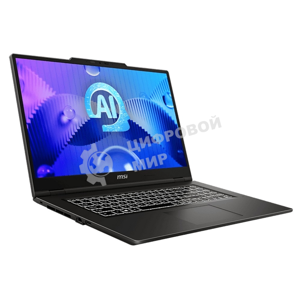 Ноутбук MSI Venture 17 AI A1MG-004XRU серый Intel Core Ultra 5 125H/16Gb/SSD 512Gb/17.3
