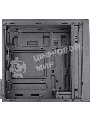 Компьютерный корпус Aerocool/Formula Cs-108-S-BK-v1 (mATX, без БП, USB 3.0 x1, USB 2.0 x1, 8см black fan x1)