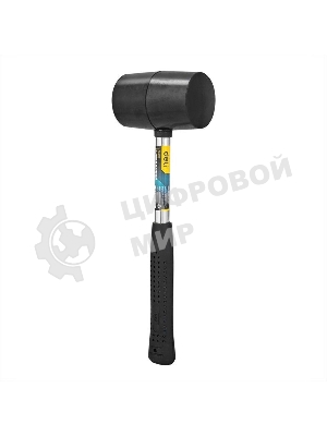 Резиновый молоток со стальной ручкой Deli DL5616 длина 305 мм
