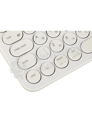 Клавиатура беспроводная Logitech K380, Bluetooth, белый