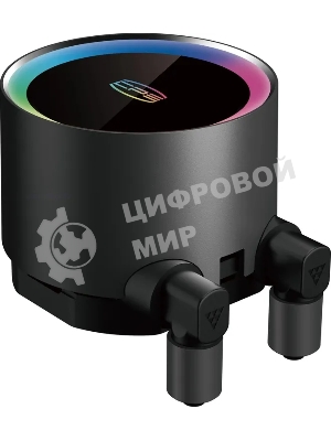 Система жидкостного охлаждения PCCOOLER DA240 Max, 240 мм, 2x120 мм, ARGB, 200 Вт