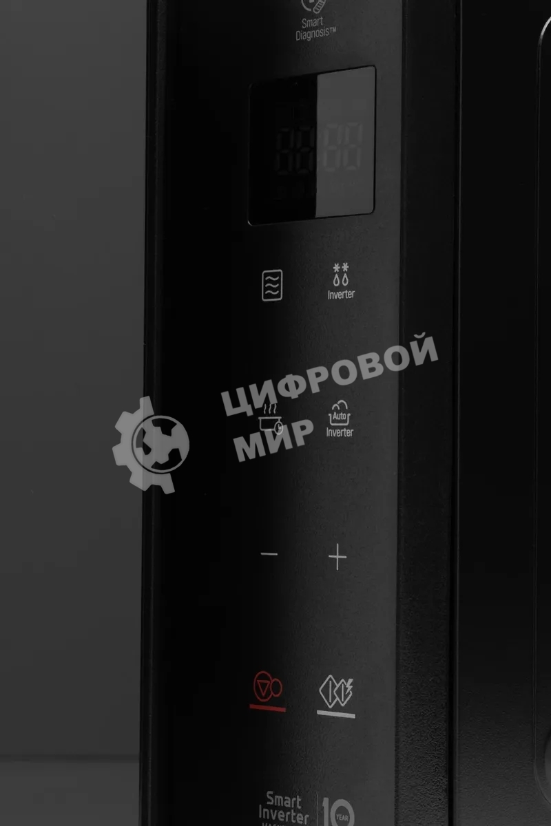 Микроволновая печь LG MW23R35GIB инвертор, черный, 23 л, 1000 Вт, переключатели - сенсор