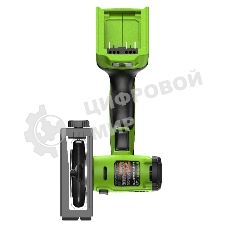 Угловая шлифовальная машина аккумуляторная GreenWorks GD24UCS, 24V, без АКБ и ЗУ (3402007)