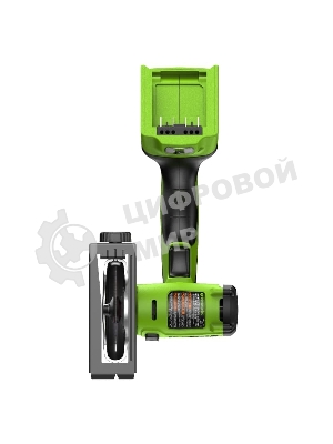 Угловая шлифовальная машина аккумуляторная GreenWorks GD24UCS, 24V, без АКБ и ЗУ (3402007)