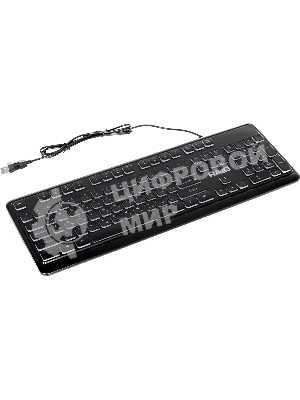 Клавиатура проводная Defender Raid GK-778DL, USB, черный