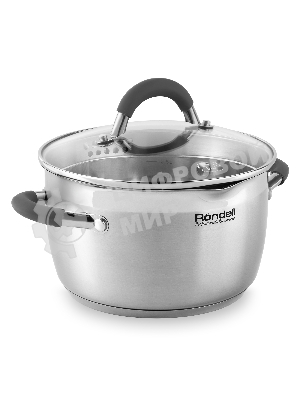 Набор посуды Flamme 4 предм.,кастрюли c/кр 20/24 см,нерж.сталь, RDS-339