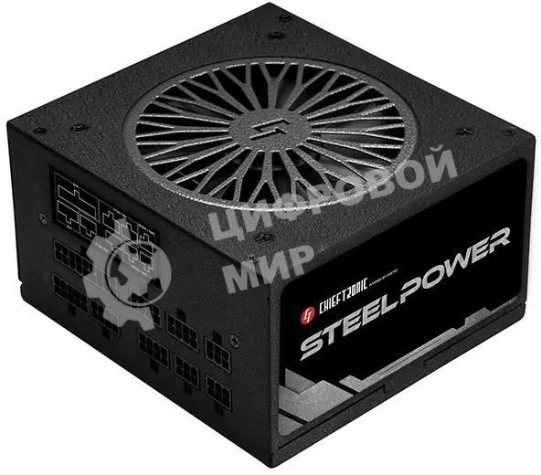 Блок питания Chieftec SteelPower BDK-650FC, 650Вт, 80 PLUS Bronze, 120мм, модульный, черный