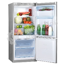 Холодильник Pozis RK-101 В серебристый металлик двухкамерный 156/57 л морозилка снизу