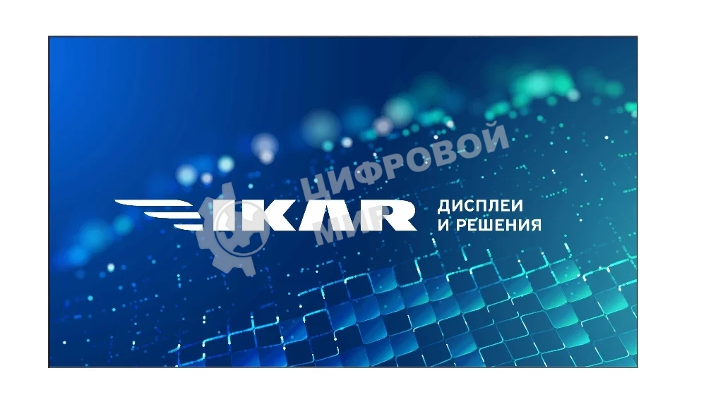 Панель Ikar ПВ 55-117-300 (0.88 мм) черный IPS (RUS), 55