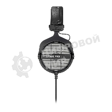 Проводные наушники Beyerdynamic DT 990 PRO 80 OHMS черный/серый, полноразмерные, открытая конструкция, велюровые амбушюры