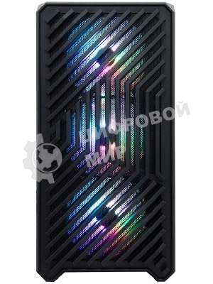 Компьютерный корпус 1STPLAYER TRILOBITE T5 ARGb Black, mATX, 4x120мм ARGb fans