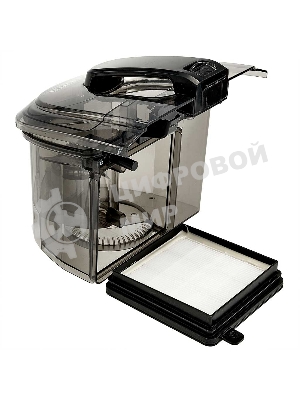 Пылесос Delta LUX DE-3501 черный/терракотовый, 400/2400 Вт, уборка сухая, пылесборник контейнер 2,5 л