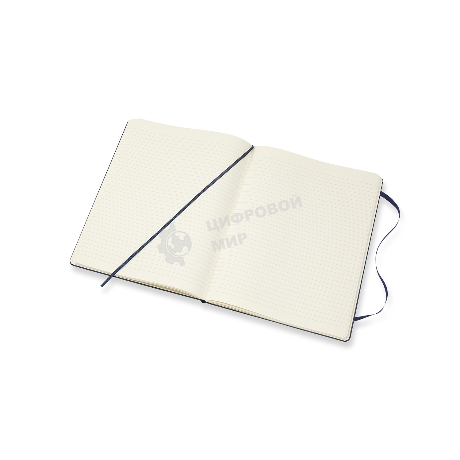 Блокнот Moleskine CLASSIC QP090B20 XLarge 190х250 мм, 192 страниц, линейка, твердая обложка, синий