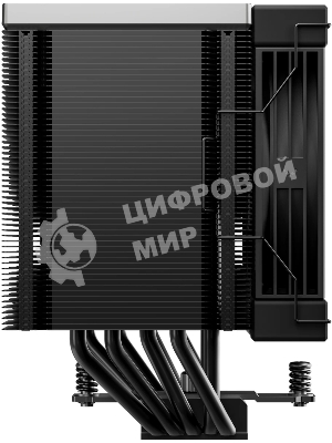 Кулер для процессора DEEPCOOL AK500 G2 DIGITAL NYX LGA1851/1700/1200/115X/AM5/AM4 (9шт/кор, TDP 240W, PWM, Fan 120мм, 5 тепл. Трубок, Copper Base, черный) RET (R-AK500G2-BKNNMN-GJD-1)