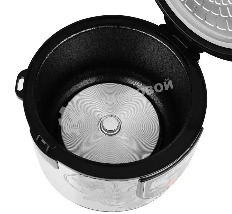 Мультиварка Centek CT-1498 Ceramic черный, сталь 700 Вт, 5.0л, КЕРАМИЧЕСКОЕ ПОКРЫТИЕ ЧАШИ, 10 пр-м.