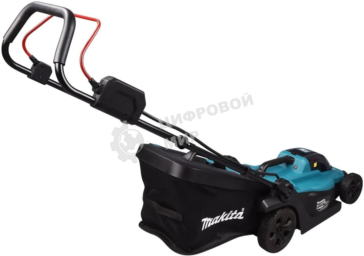 Газонокосилка роторная Makita DLM330Z, 33см, несамоходная, без АКБ, без ЗУ