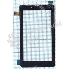 Сенсорное стекло (тачскрин) ZHPG-0452-R1, черное