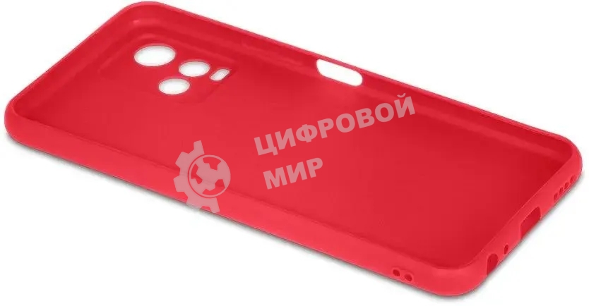 Чехол (клип-кейс) DF vCase-06 для Vivo Y21/Y33s красный