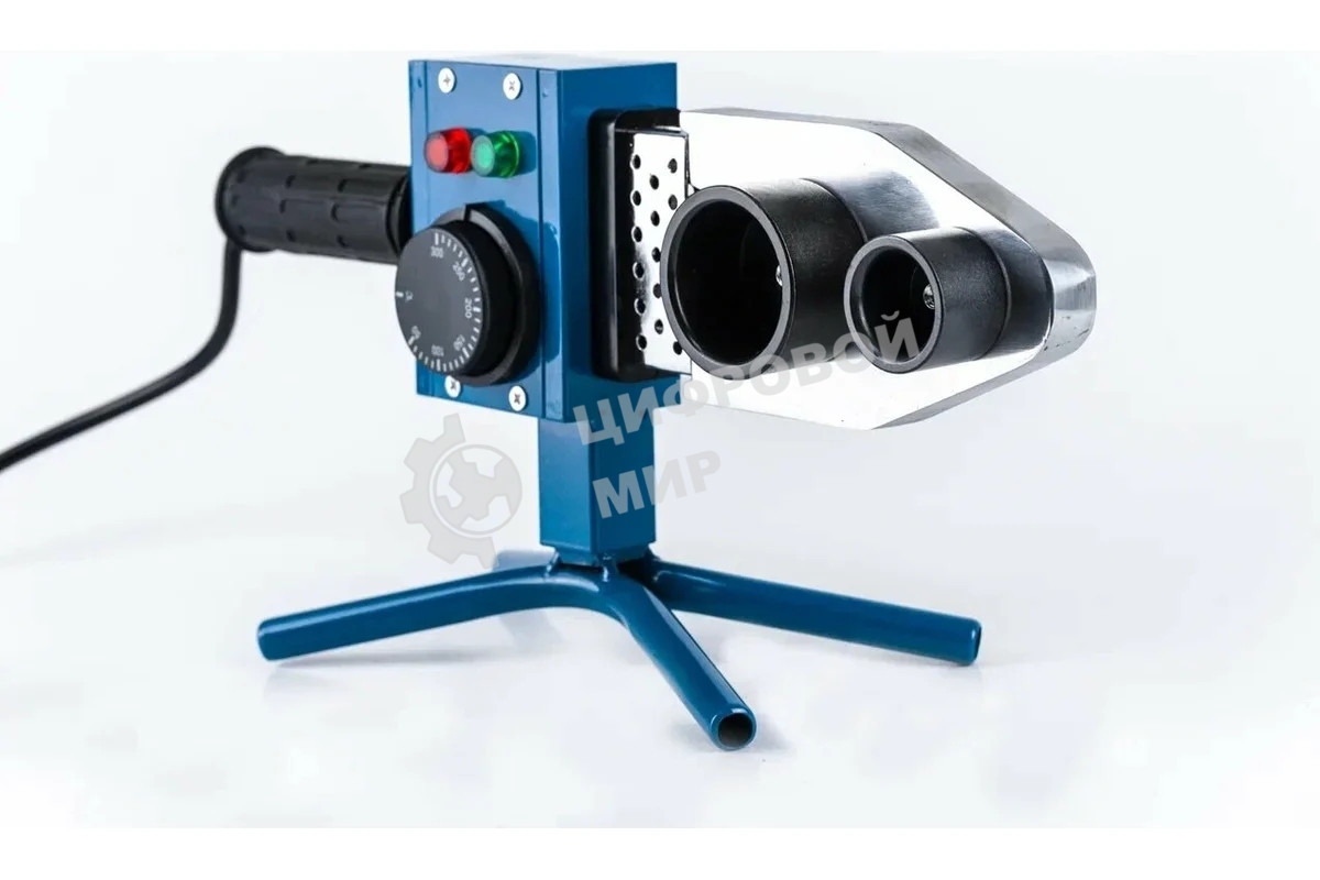 Аппарат для сварки пластиковых труб ЗУБР АСТ-2000 1000/2000Вт 50-300С насадки 20 25 32 40 50 63мм