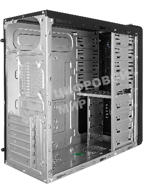 Компьютерный корпус Miditower ExeGate UN-604-UNS450 (ATX, БП UNS450 с вент. 12см, 2хUSB+2хUSB 3.0, аудио, черный)