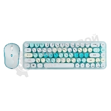 Комплект клавиатуры + мышь Smartbuy (SBC-676390AG-T) 676390 бирюзовый