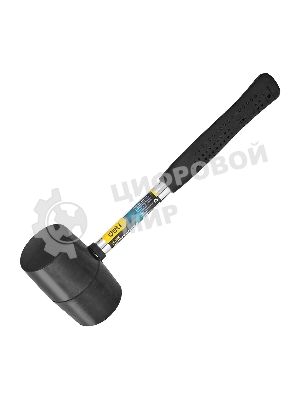 Резиновый молоток со стальной ручкой Deli DL5616 длина 305 мм