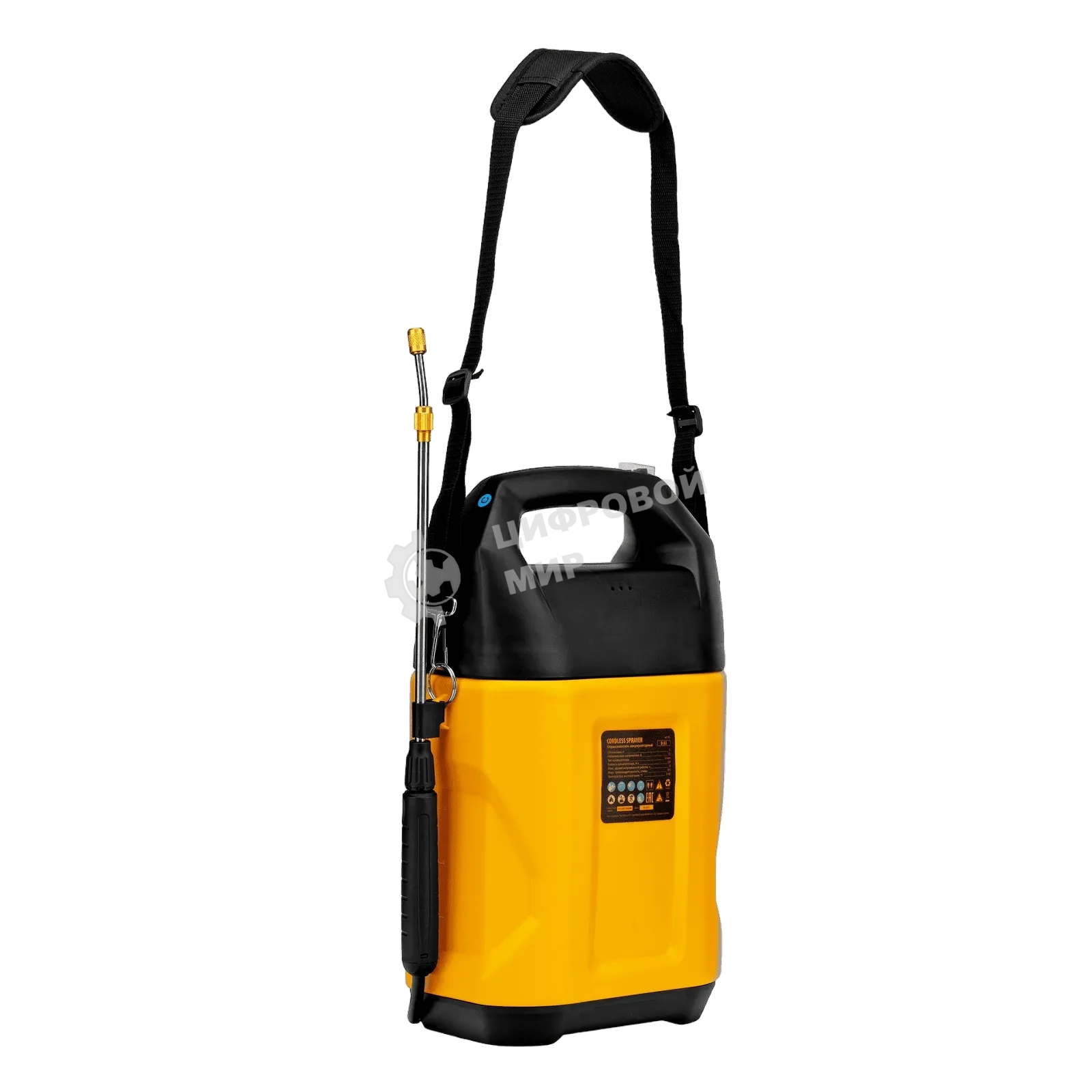 Опрыскиватель аккумуляторный Denzel D-5LI, 5 л, Li-Ion акк., 12 В, 2 А·ч