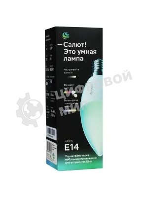Умная лампа SBER C37 (E14), SBDV-00117