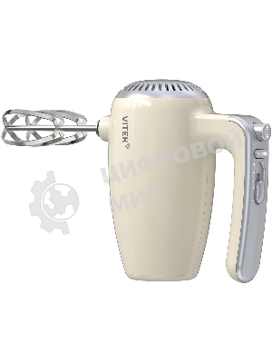 Миксер ручной Vitek VT-HM3001 800 Вт, кремовый