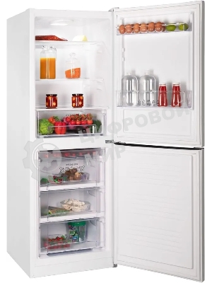 Холодильник Nordfrost NRB 161NF W белый двухкамерный 170/105 л морозилка снизу, No Frost