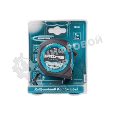 Рулетка Gross Komfortabel, 5 м х 25 мм, обрезиненный корпус