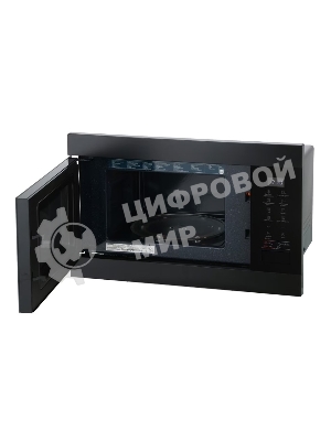 Микроволновая печь встраиваемая Samsung MG22M8054AK/BW черный, 22 л, 850 Вт, переключатели - сенсор