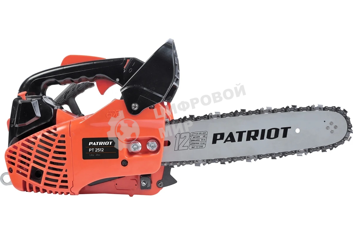 Бензопила Patriot PT2512 1000Вт 1.3л.с. дл.шин.: 30 см