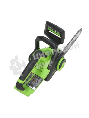 Цепная пила аккумуляторная GreenWorks GD24CS30K4, 24V, 30 см, бесщеточная, c АКБ 4 А·ч и ЗУ (2007007UB)