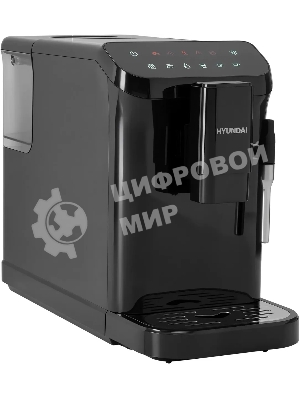 Кофемашина автоматическая Hyundai HAM-4001 черный, исп. кофе - молотый, 1.5 л, 1350 Вт, 20 Бар