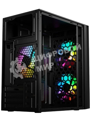 Компьютерный корпус ACD M2-500 mATX, PSU 500W; USB 3.0+USB1.1x2+HD Audio; FAN 3x120 мм