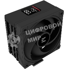 Кулер для процессора ZALMAN CNPS9X ECO DS, 120мм FAN, 4 HEAT PIPES, 4-PIN PWM, 600-2100 RPM, 31.4 DBA MAX, HYDRO BEARING, ARGb TOP COVER, LIVE CPU TEMPERATURE DISPLAY, FULL SOCKET SUPPORT