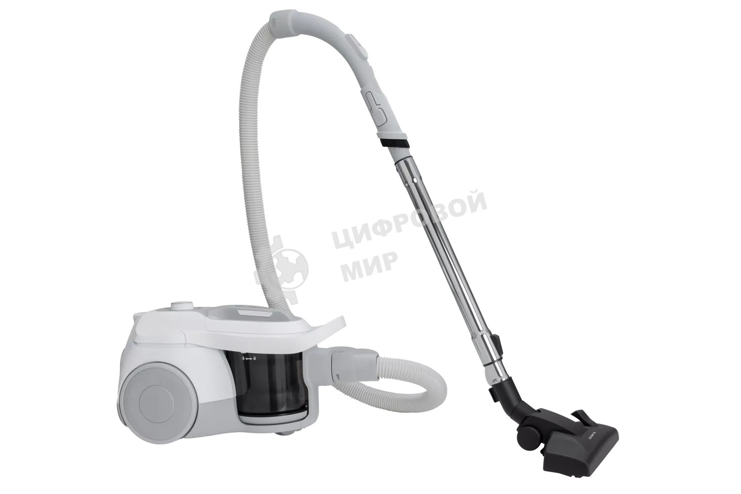 Пылесос Polaris PVC 2211 белый/серый, 500/2000 Вт, уборка сухая, пылесборник контейнер 1.5 л