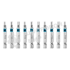 Бита Gross HEX 4х50 мм, сталь S2, шестигр., 10 шт.