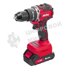 Дрель-шуруповерт MTX CIDS-BL-20, 20 В, 2 Ач, 60 Нм, бесщеточный, ударный