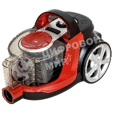 Пылесос JVC JH-VC437 красный/черный, 450/2800 Вт, уборка сухая, пылесборник контейнер 3,5 л