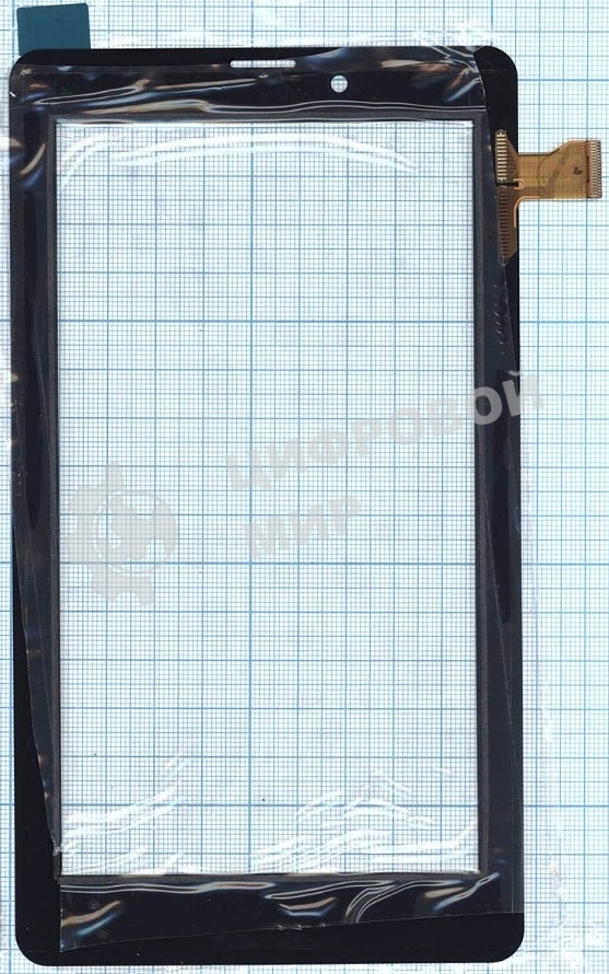 Сенсорное стекло (тачскрин) ZHPG-0452-R1, черное