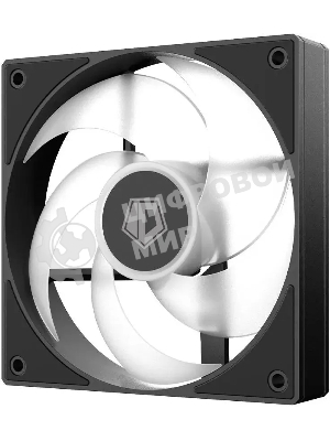 Вентилятор для корпуса ID-COOLING AS-120-ARGb-K черный 120мм 2000rpm 27.2db 4-pin