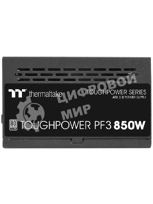 Блок питания Thermaltake Toughpower PF3 850W (PS-TPD-0850FNFAPE-3), 850Вт, 80 PLUS Platinum, 120мм, модульный, черный