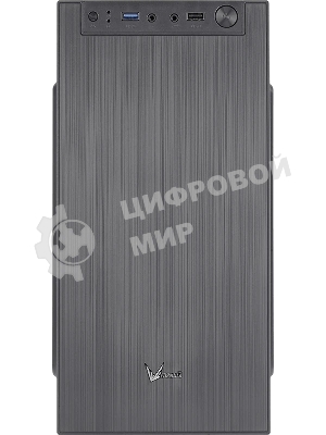 Компьютерный корпус Aerocool/Formula Cs-108-S-BK-v1 (mATX, без БП, USB 3.0 x1, USB 2.0 x1, 8см black fan x1)