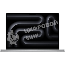 Ноутбук Apple MacBook Pro 14-inch 2025 [MDE44LL/A (КЛАВ.РУС.ГРАВ.) Silver 14.2' Liquid Retina XDR (3024x1964) M5 10C CPU 10C GPU/16Gb/512Gb SSD/без переходника 1991284/1979059